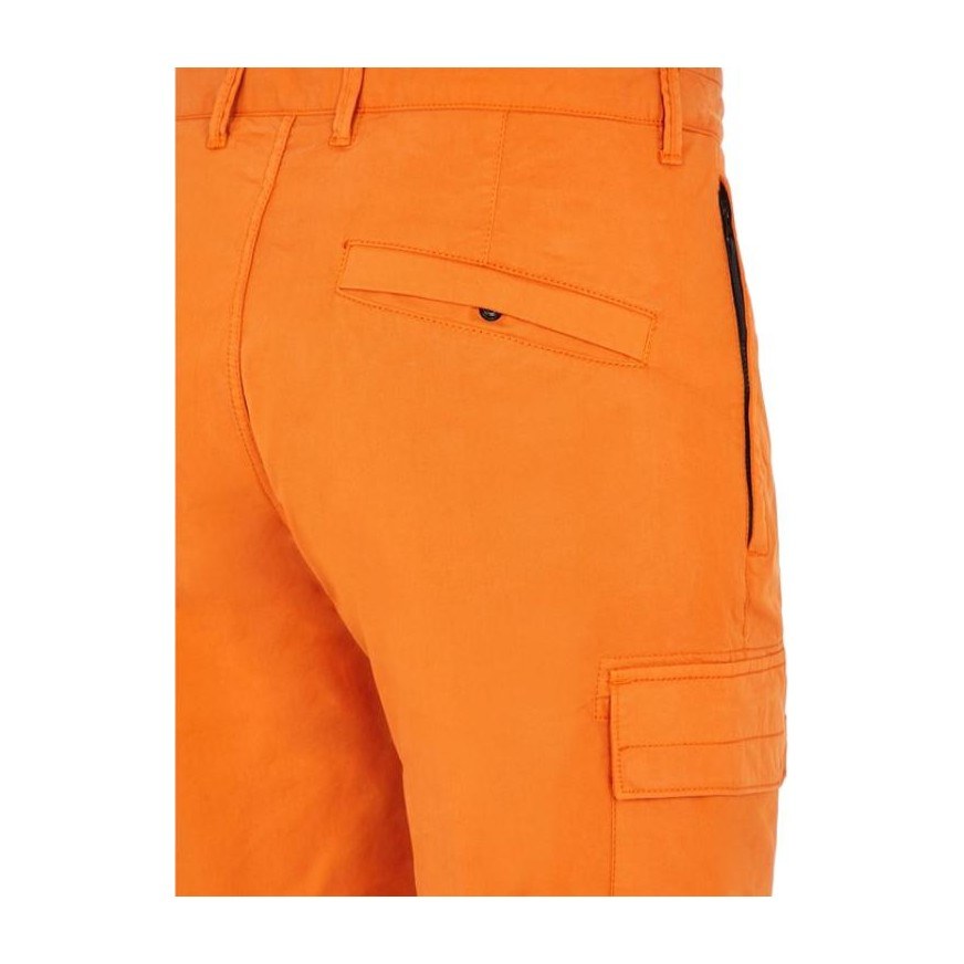 Stone Island Cargo Pants Orange