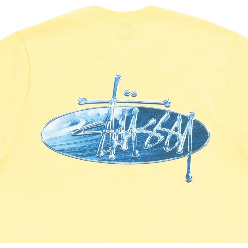 Stussy SS26 WAVE OVAL TEE T