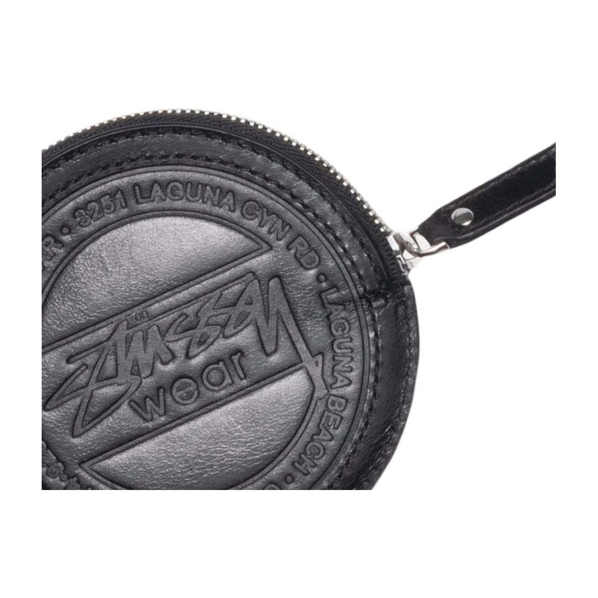 Stussy Leather Clutch Black