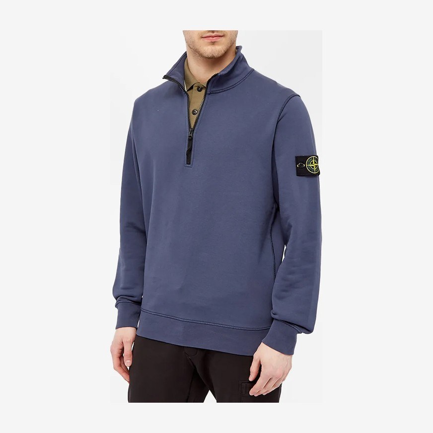 Stone Island Pullover Sweatshirt Blue