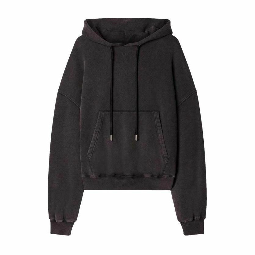 OFF-WHITE SS23 Hoodie Washed Black