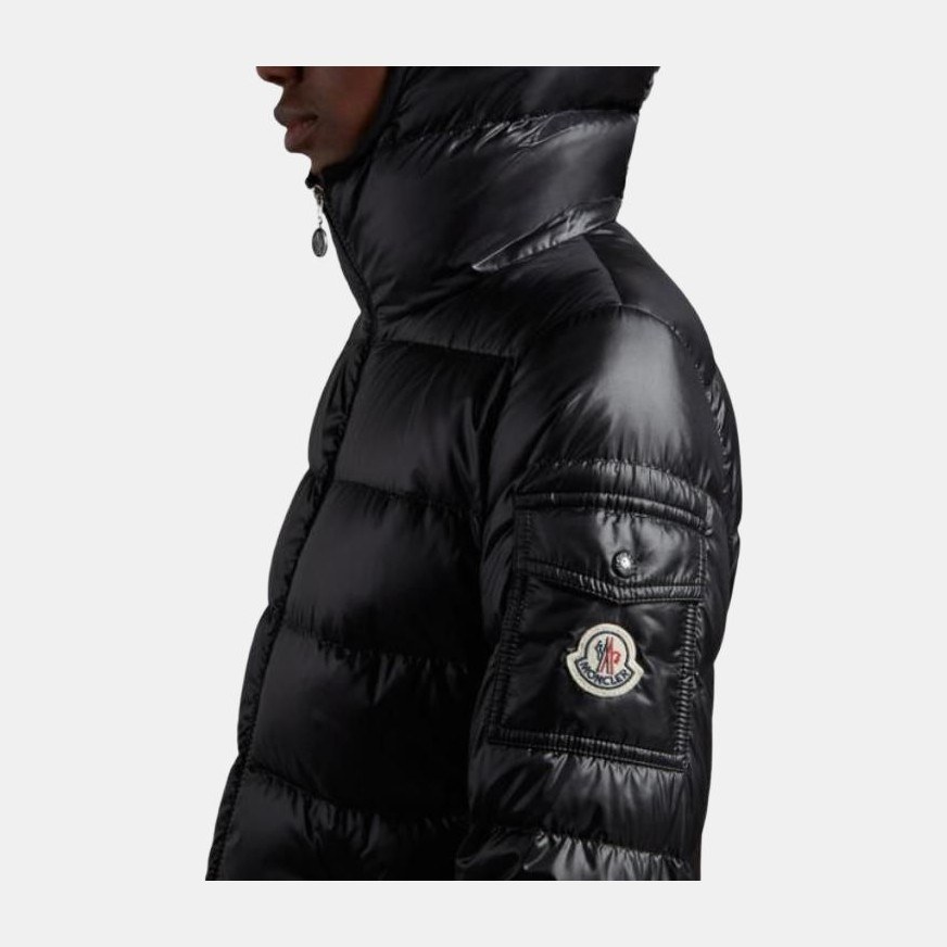 Moncler Hooded Down Jacket Women Black