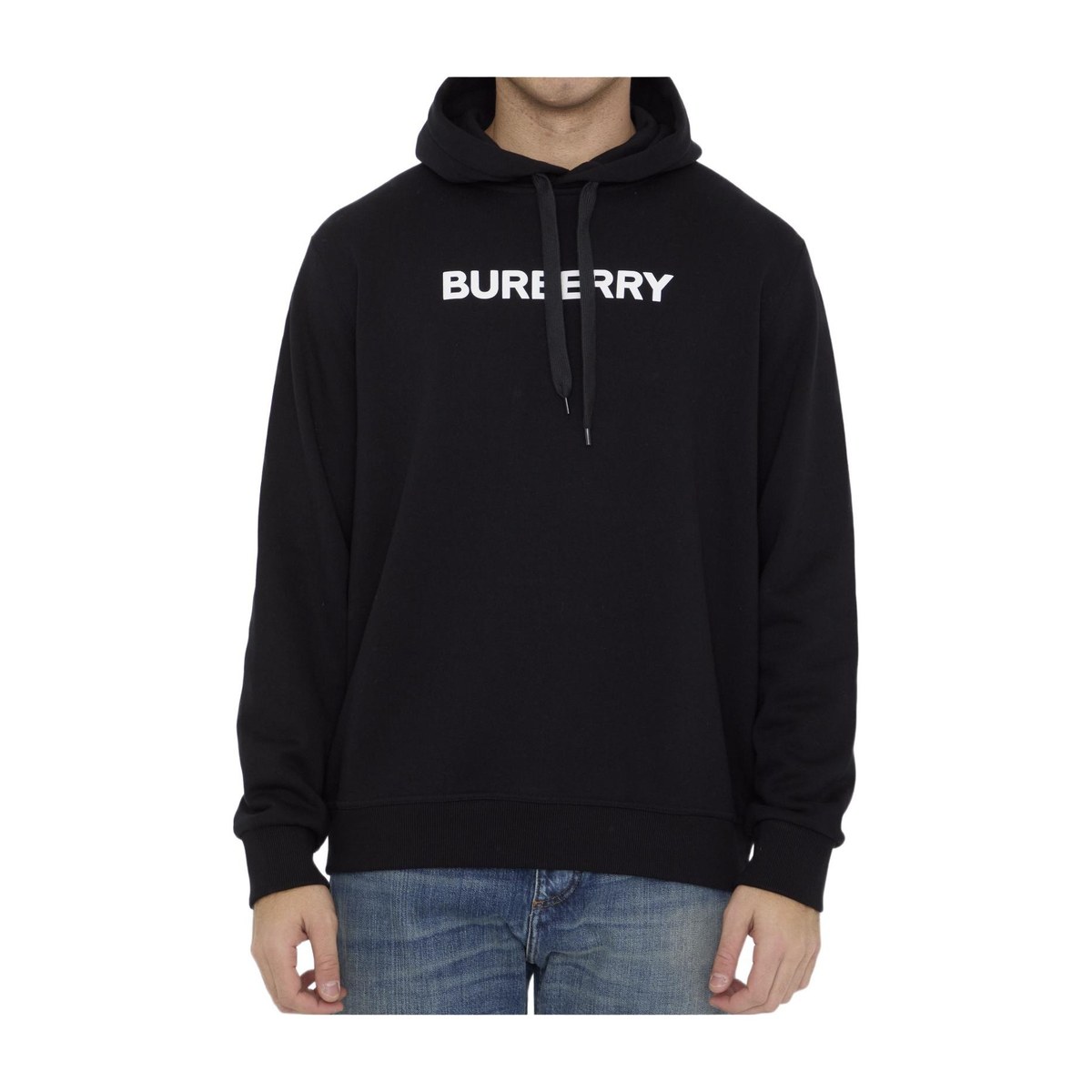 Burberry FW23 Logo Hoodie Black