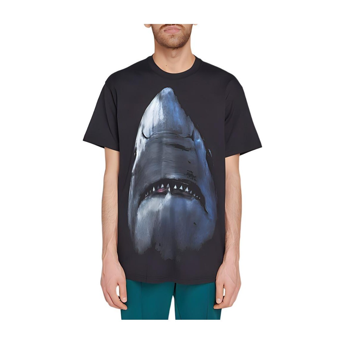 Givenchy Shark Print T-Shirt Black