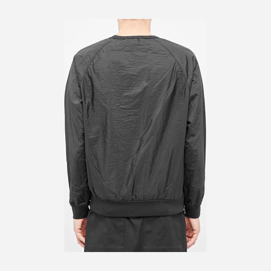 Stone Island Nylon Crewneck Sweatshirt Black