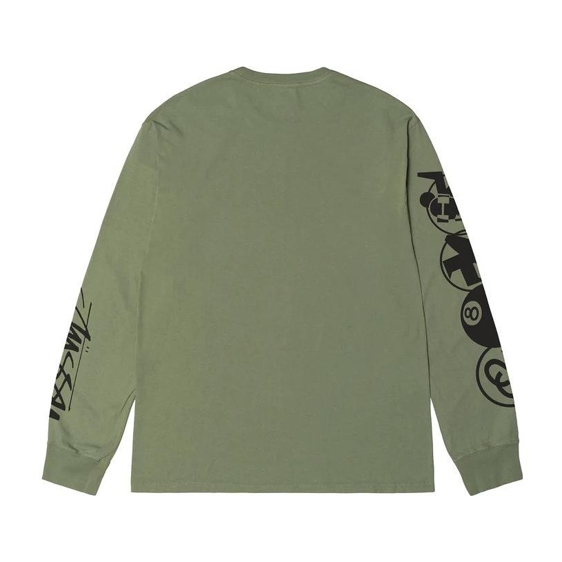 Stussy Stacked Pigment Dyed Ls Tee T