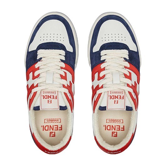 Fendi Match White Blue Red