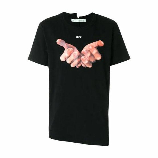 OFF-WHITE Magic Hand Short Sleeve Tee Black