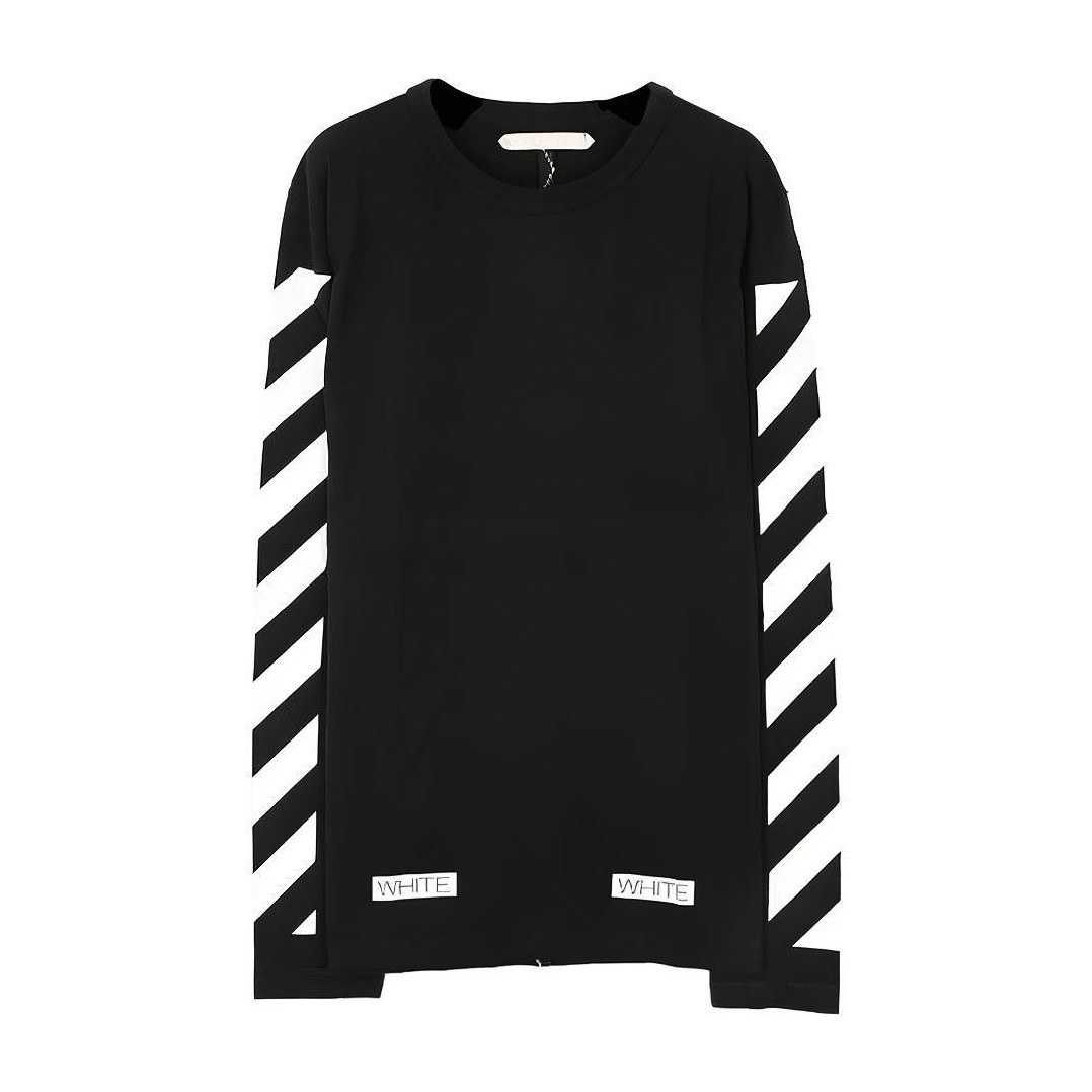 OFF-WHITE Long Sleeve Logo Tee
