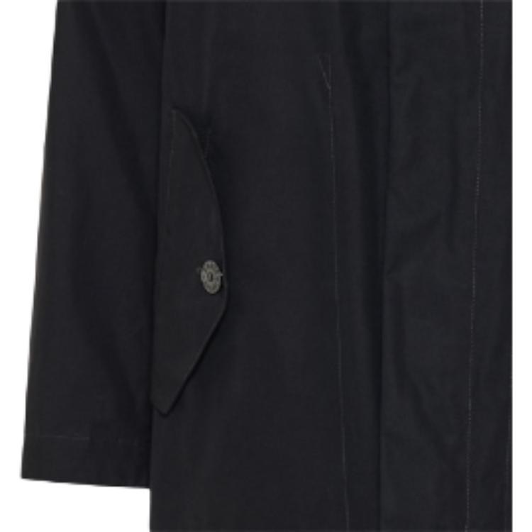 Stone Island Patch Collar Trench Coat