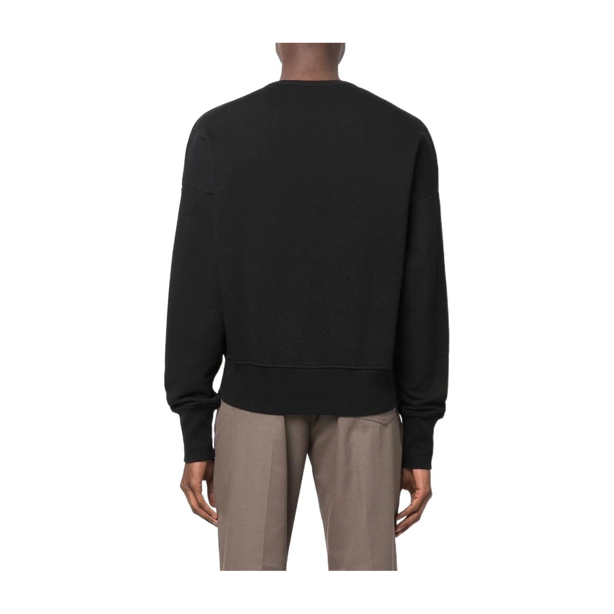 Alexander McQueen SS22 Logo Crewneck Sweatshirt Black