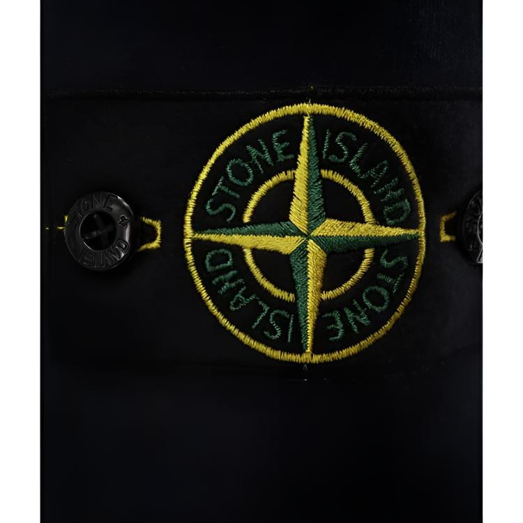 Stone Island Hooded Logo Sweatshirt
