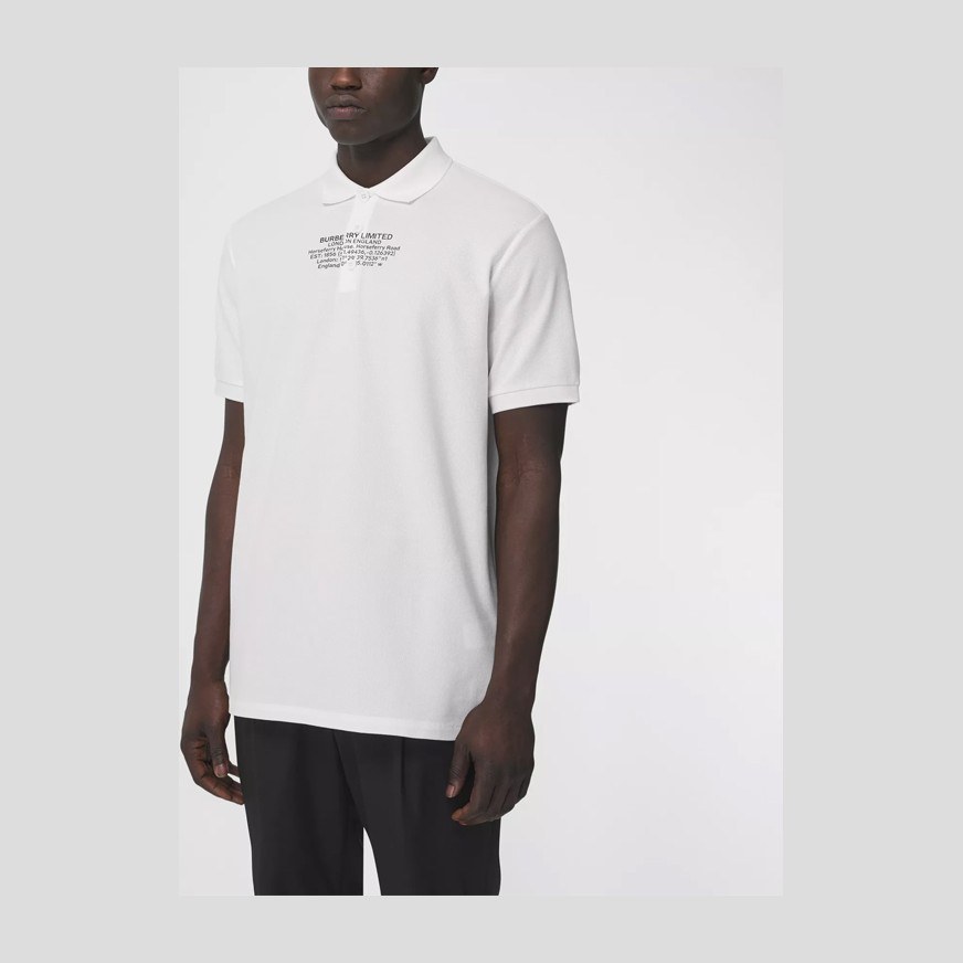 Burberry Polo Shirt White