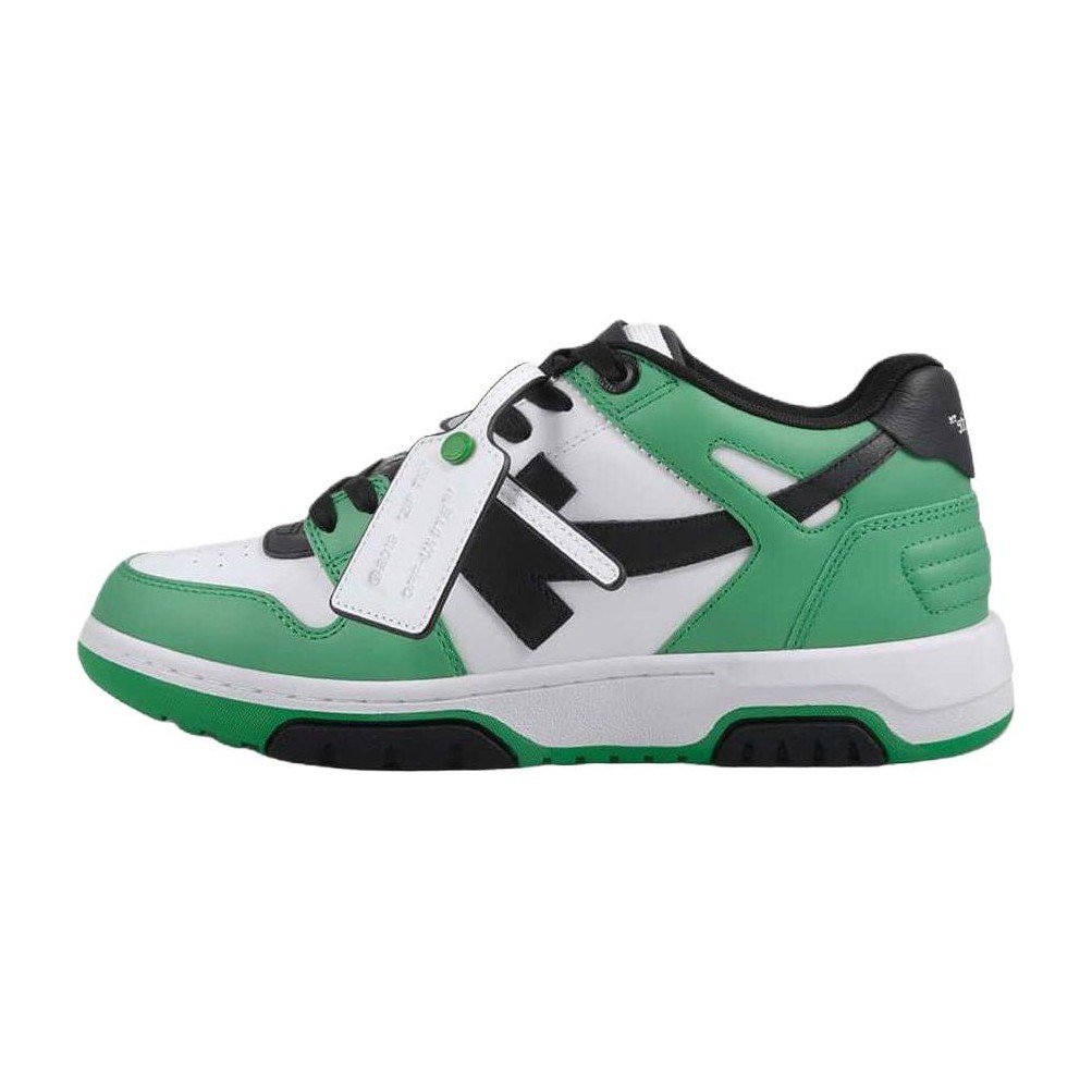 OFF-WHITE Low Top Sneakers Black Green