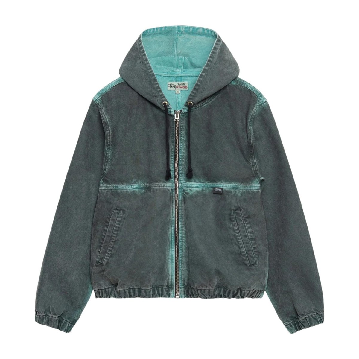 Stussy Spray Dye Hooded Work Jacket