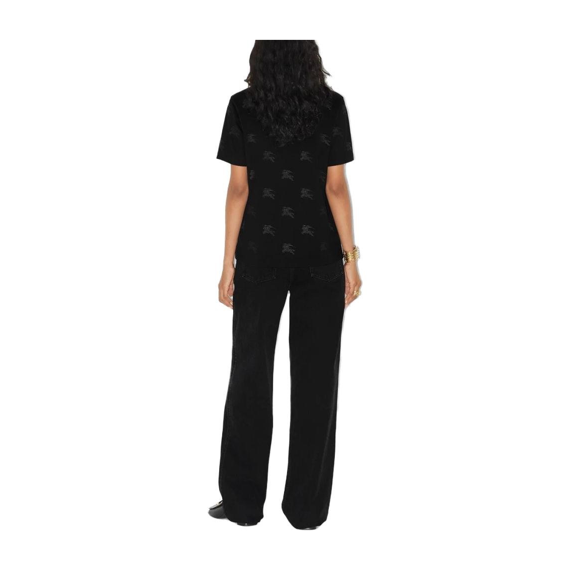 Burberry Animal Print T-Shirt Black