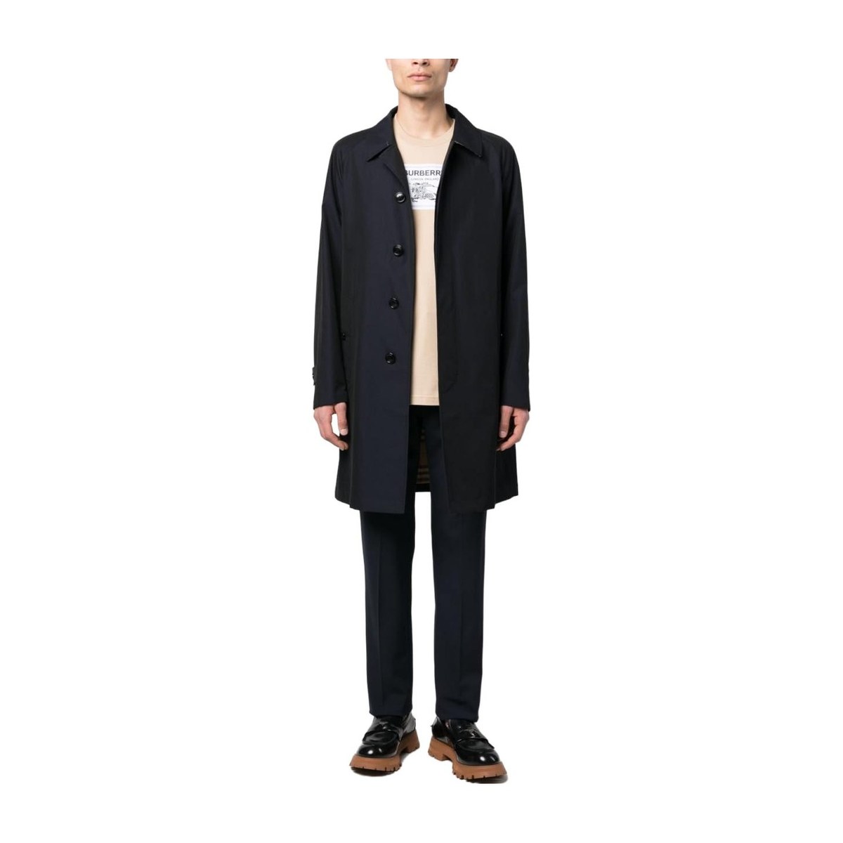 Burberry SS23 Single-Breasted Jacket Black