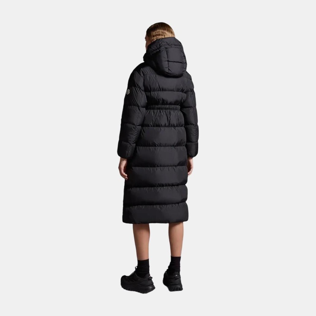 Moncler Hooded Down Jacket Women Black