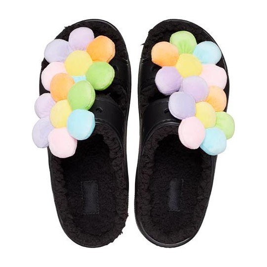 Crocs Classic Fuzzy Black