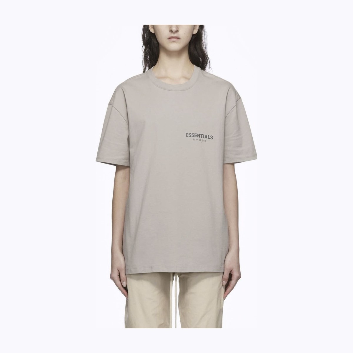 Fear of God Essentials FW21 Ss Tee String/Tan