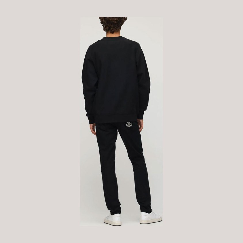 Moncler x UNDEFEATED Genius Logo Pullover Hoodie Black