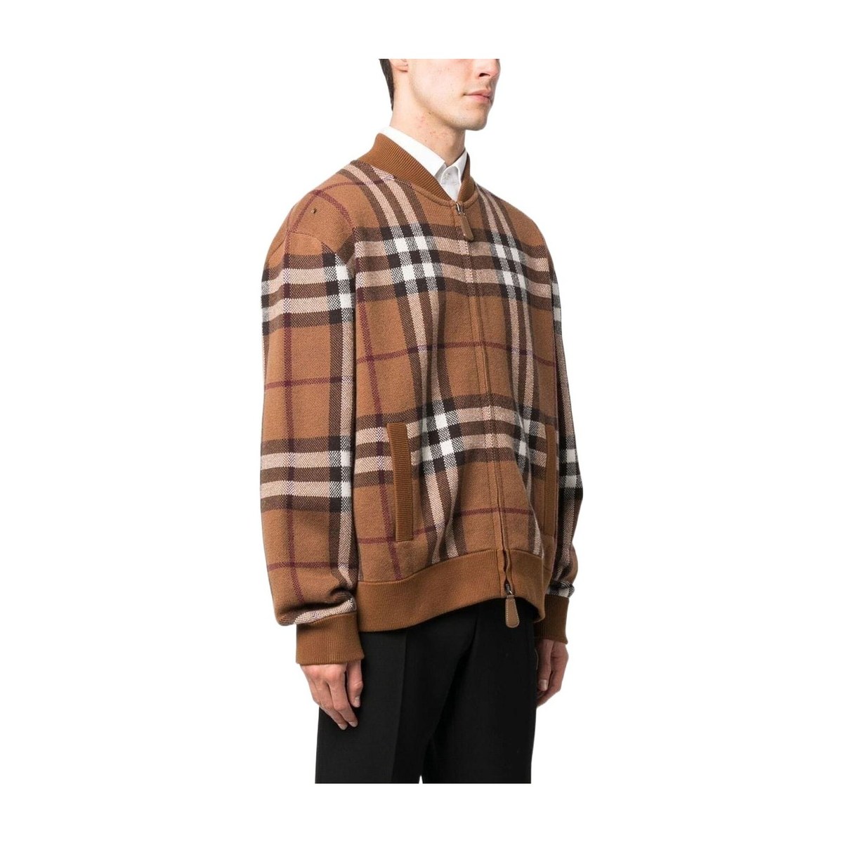 Burberry SS22 Check Print Jacket Brown
