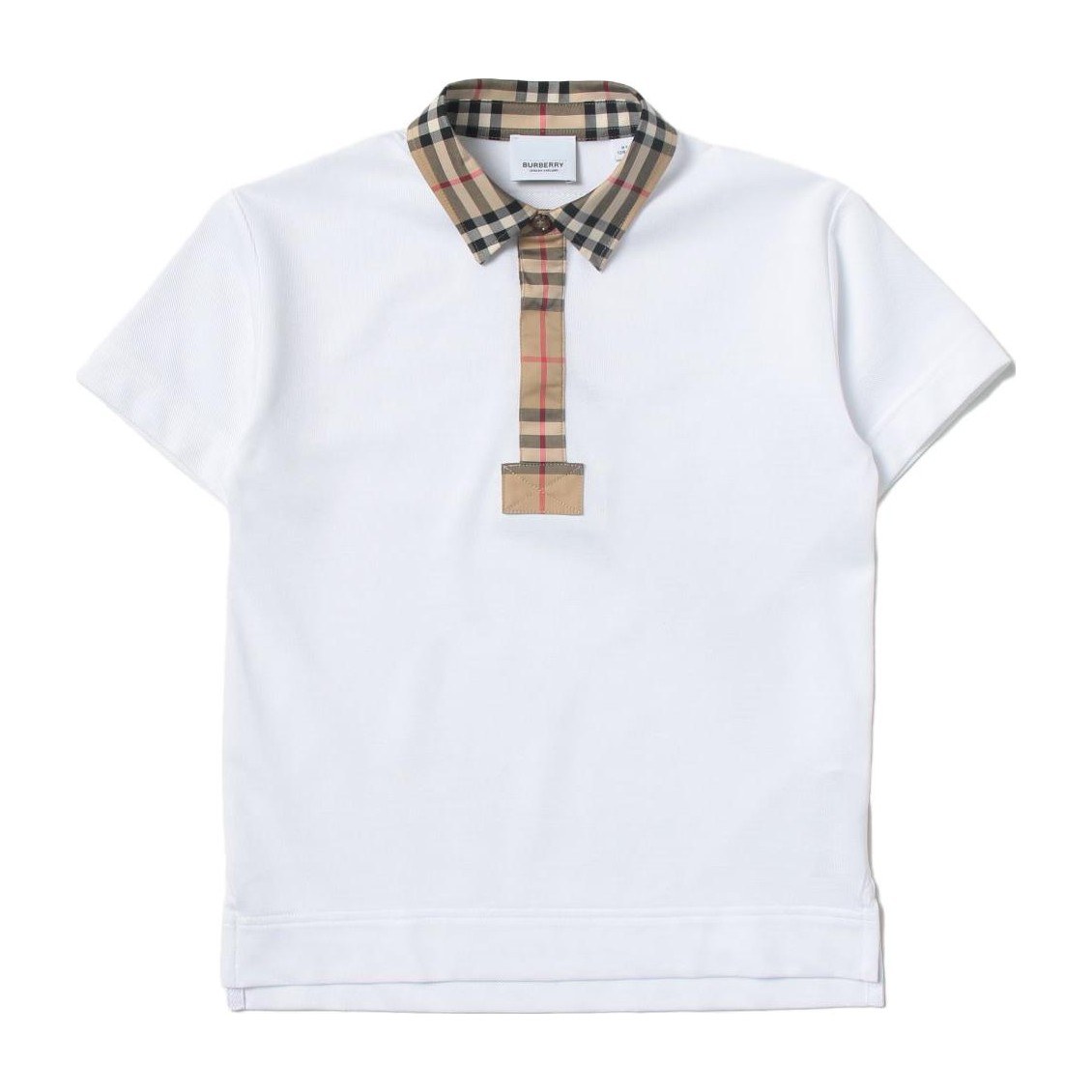 Burberry Polo Shirt White