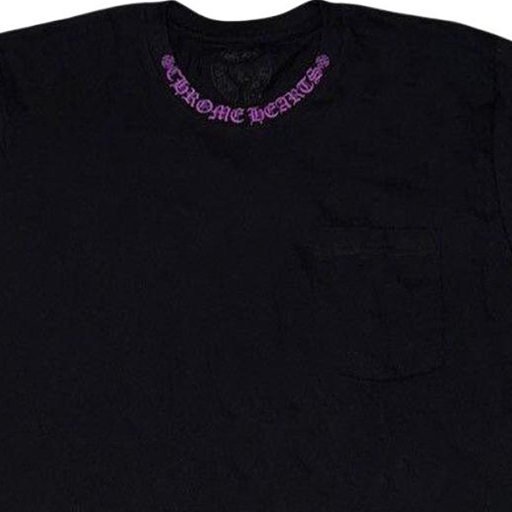 Chrome Hearts Letter Print Crewneck Tee