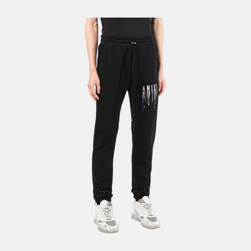 AMIRI Logo Print Jogger Pants Black