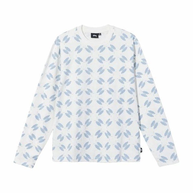 Stussy Bow Tie Crewneck Tee White