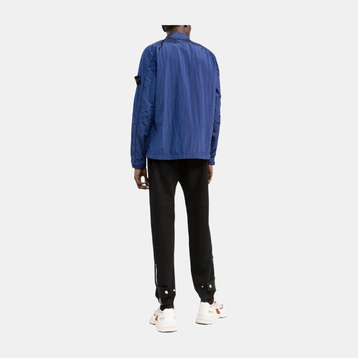 Stone Island SS22 Nylon Shirt Jacket Blue