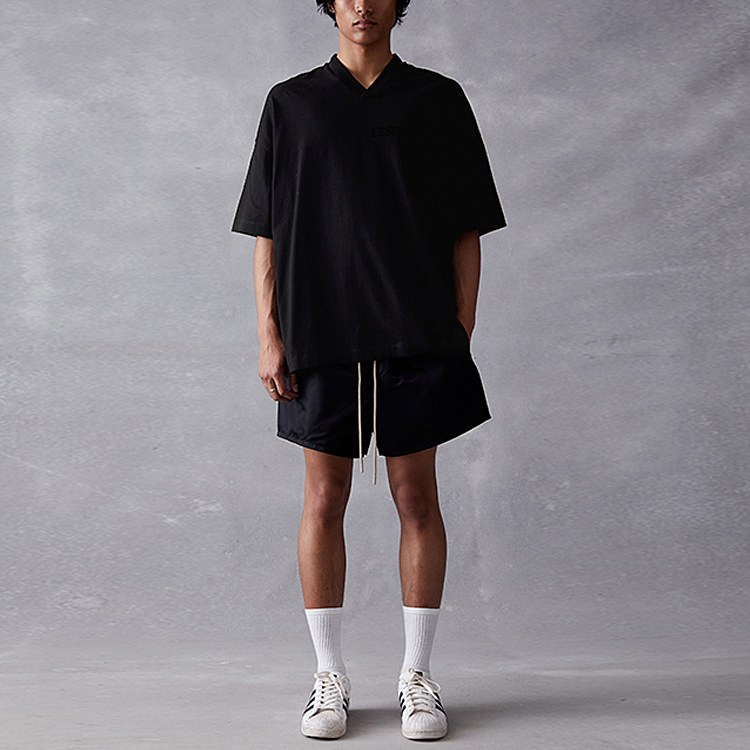Fear of God Essentials SS23 V-Neck Jet Black
