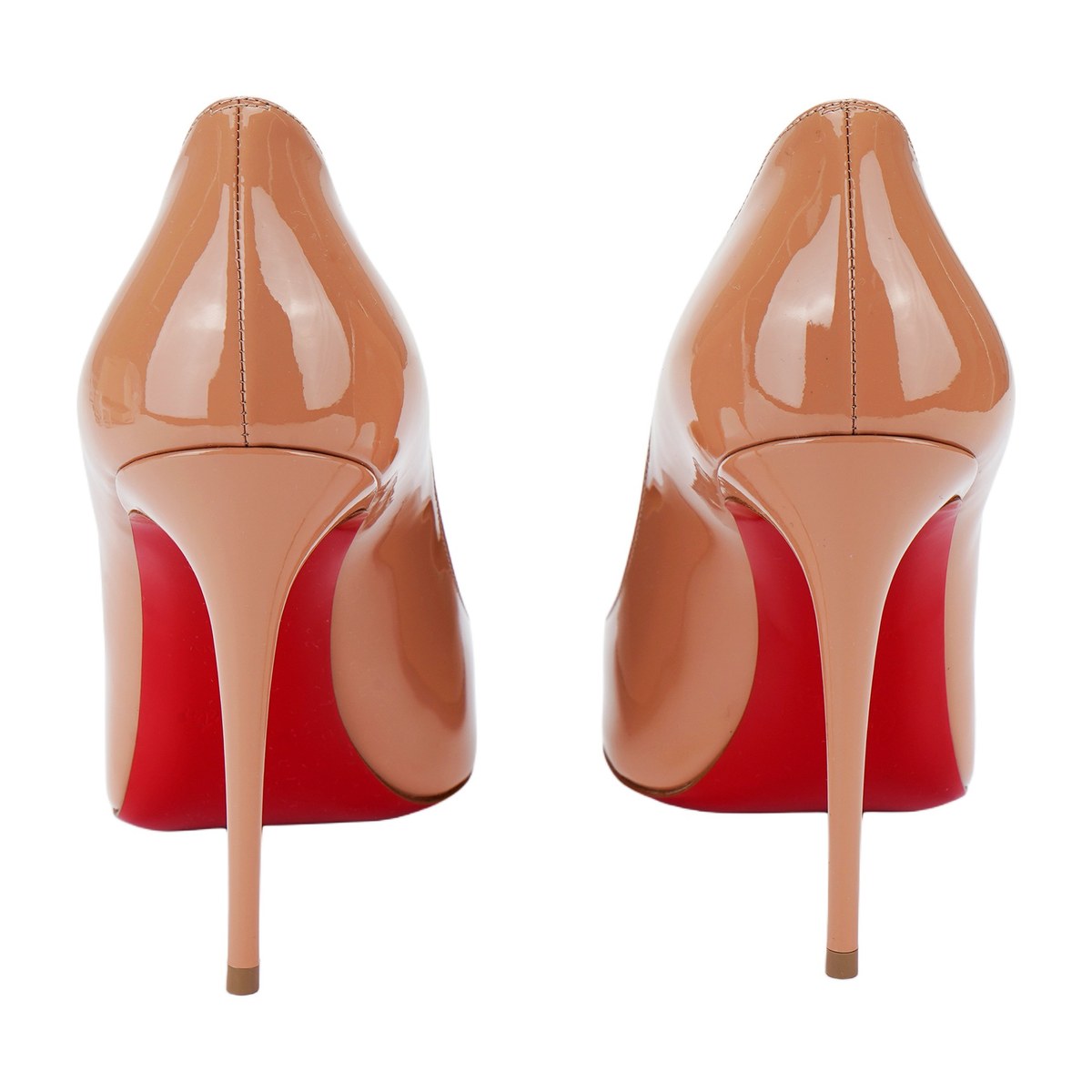 CL Kate Nude Patent Pumps