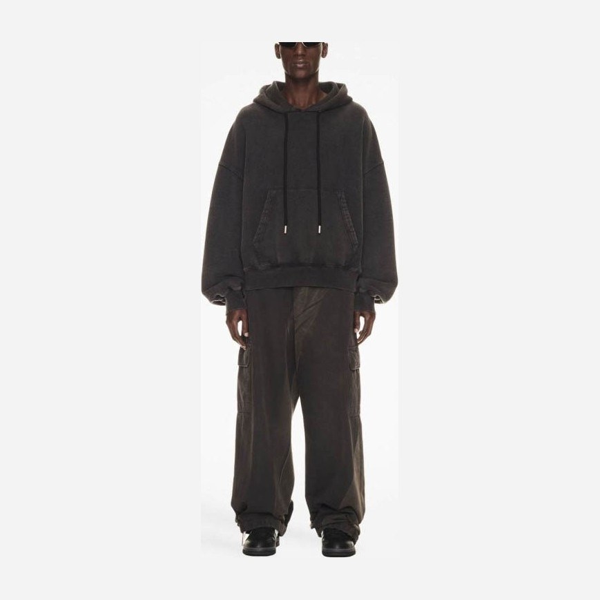 OFF-WHITE SS23 Hoodie Washed Black