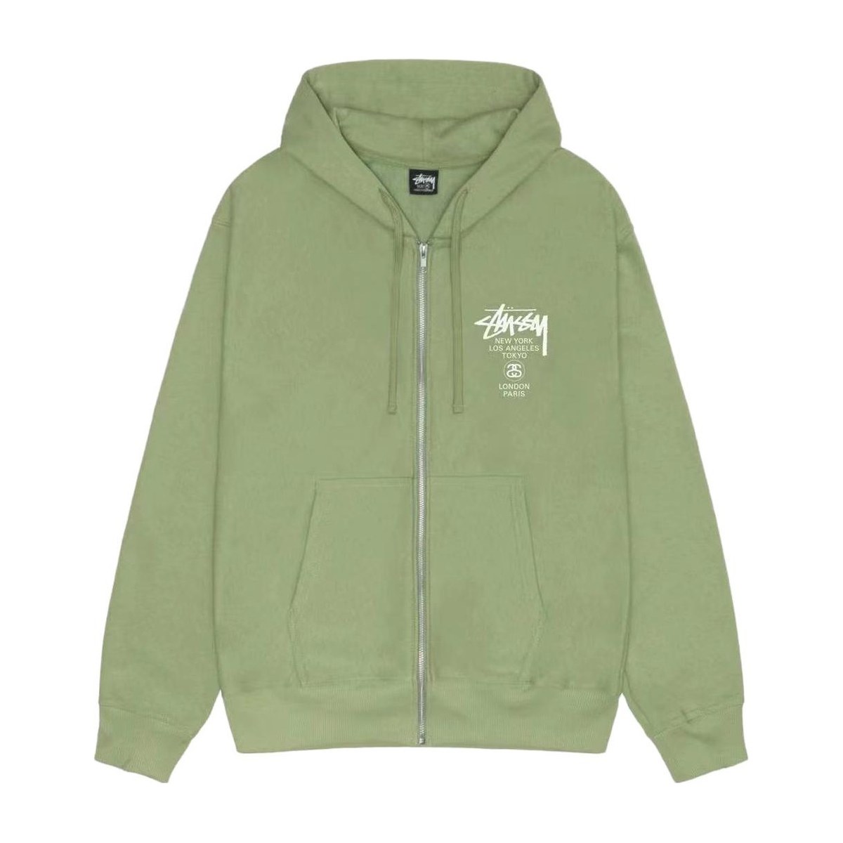 Stussy World Tour Zip Hoodie
