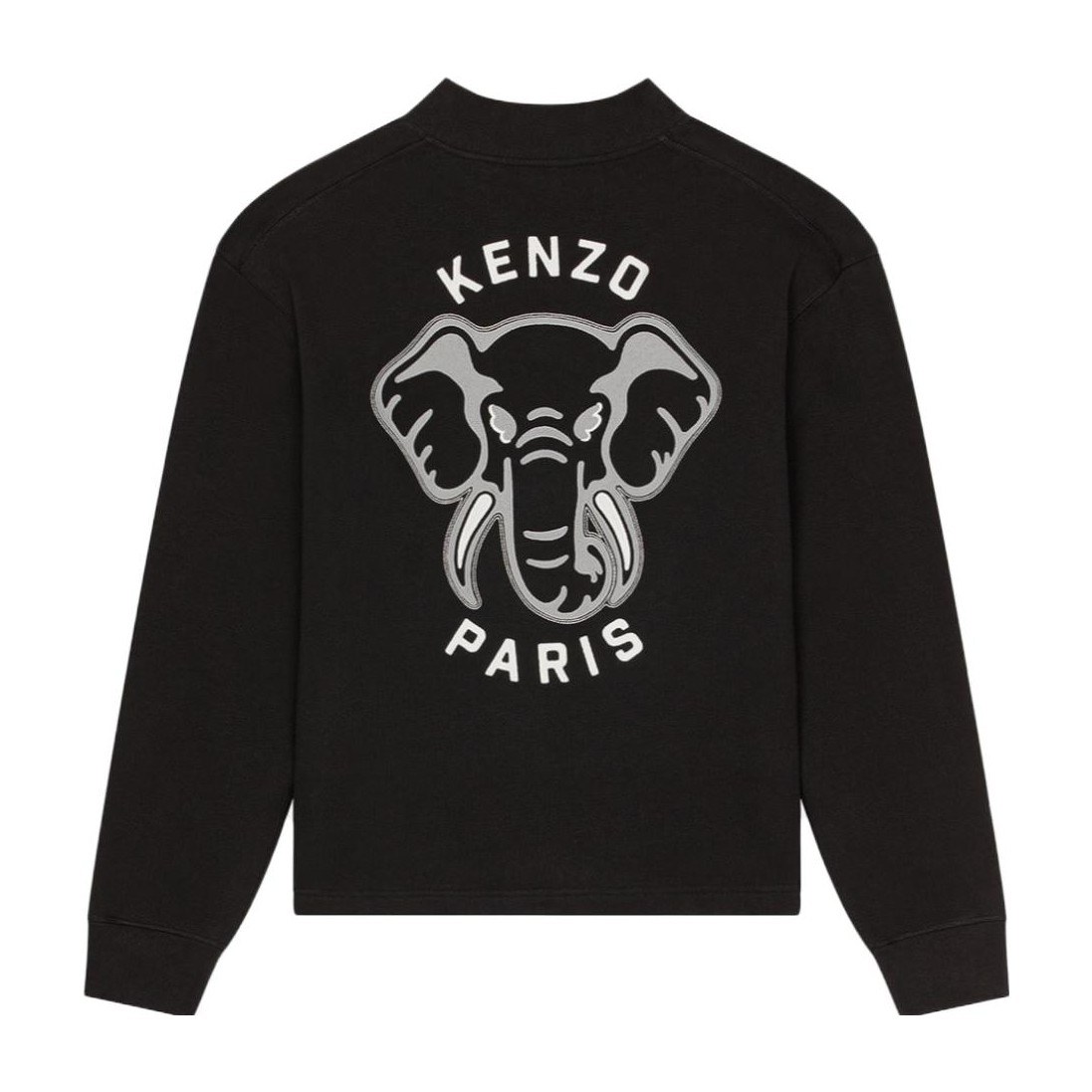 KENZO SS23 Black Elephant Cardigan