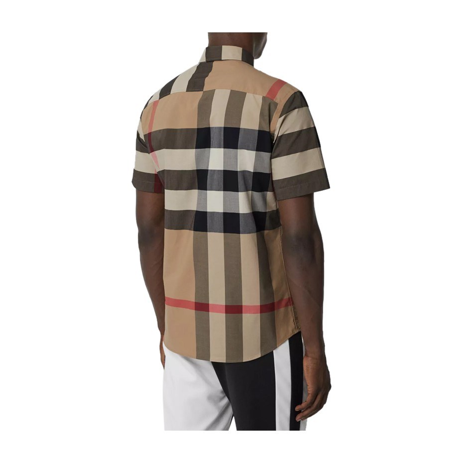 Burberry Check Short Sleeve Shirt