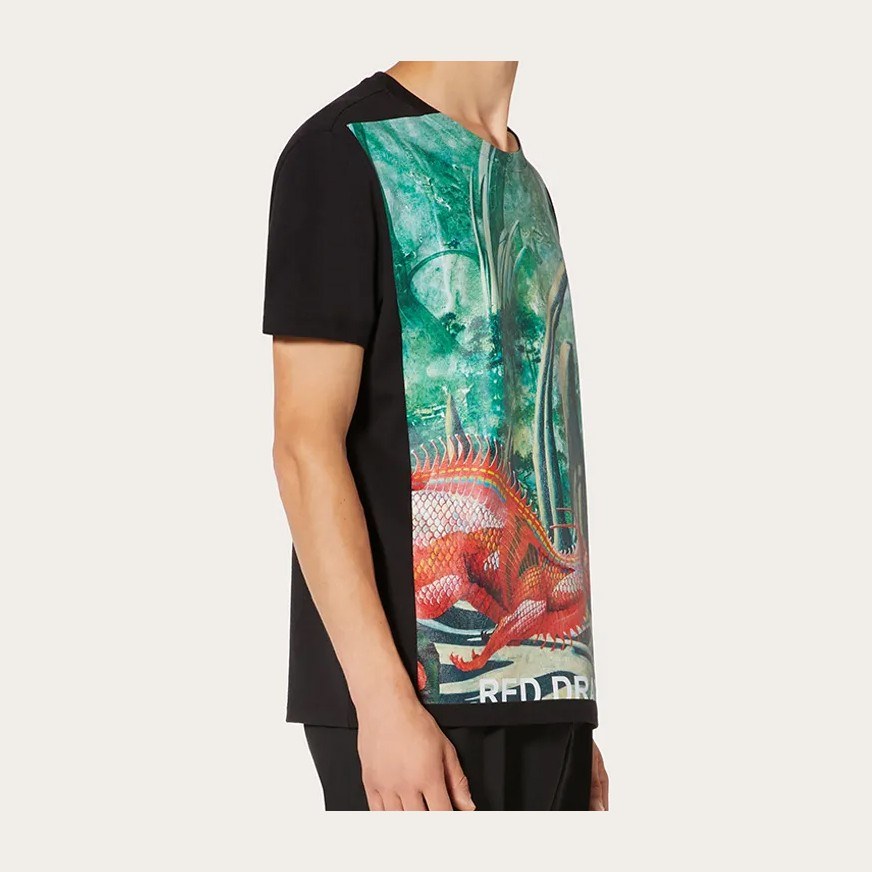 Valentino Dinosaur Print T-Shirt