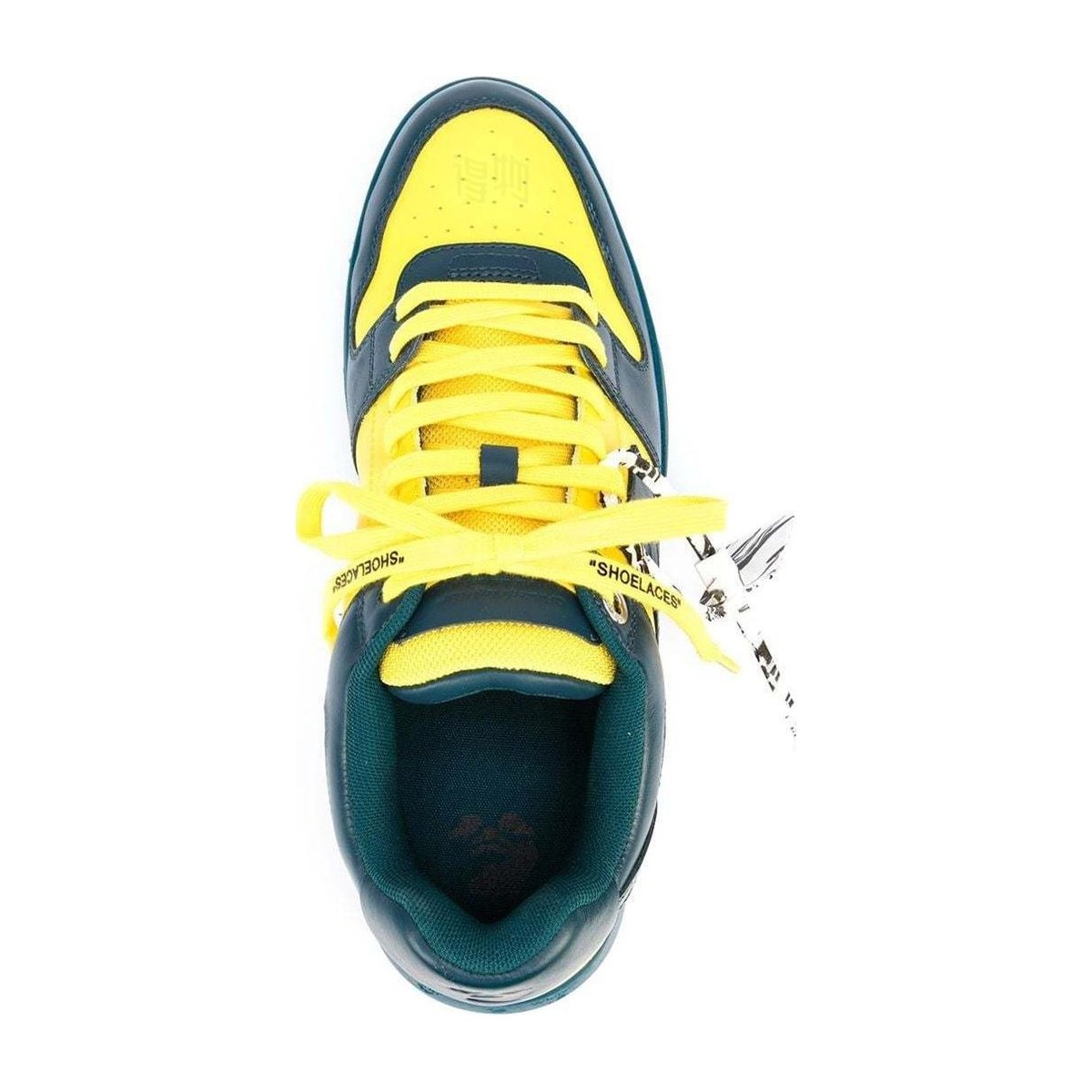 OFF-WHITE Out Of Office Yellow Blue