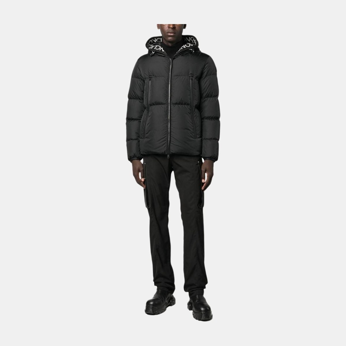 Moncler Hoodie Jacket Black