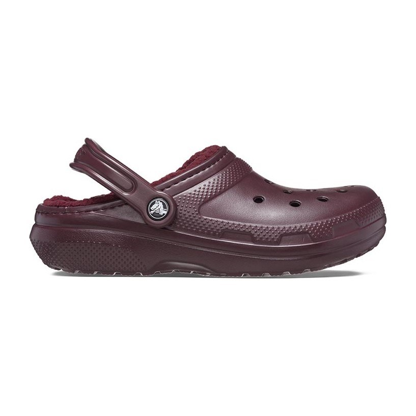 Crocs Classic Lined Clog Deep Cherry