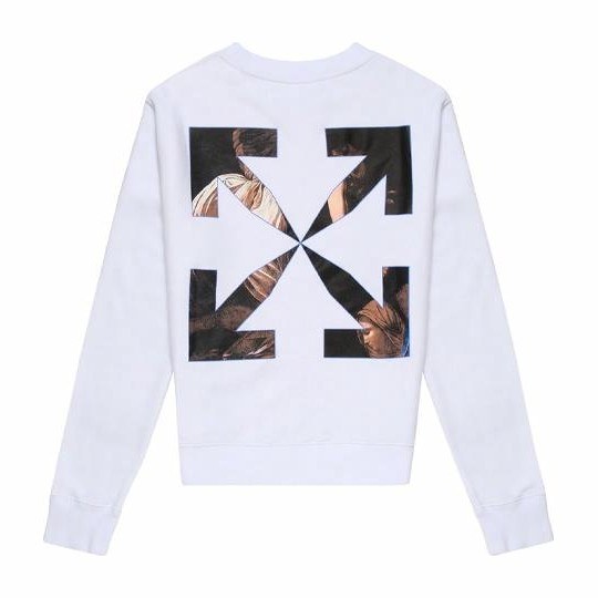 OFF-WHITE Caravaggio Pullover White