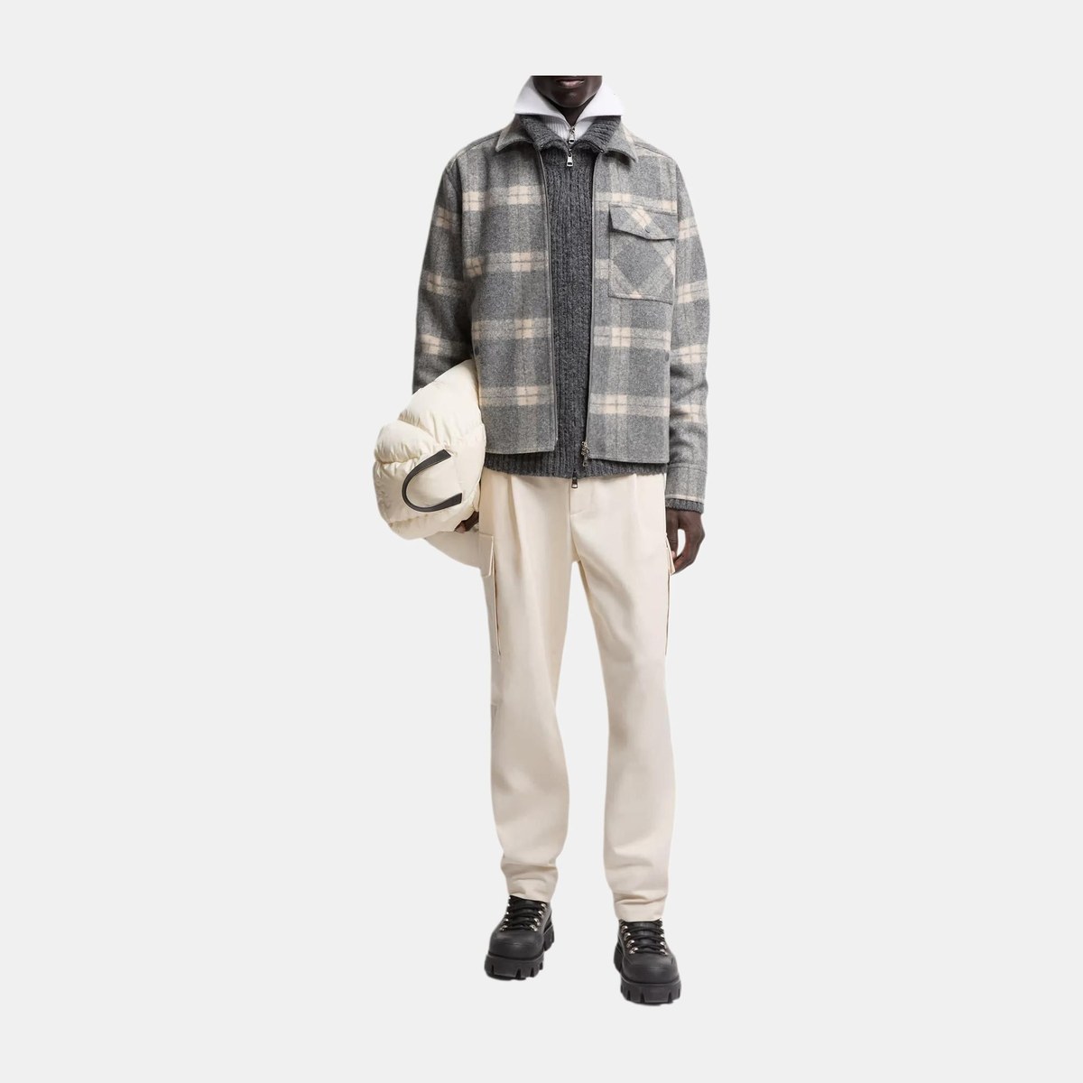 Moncler Long Sleeve Tartan