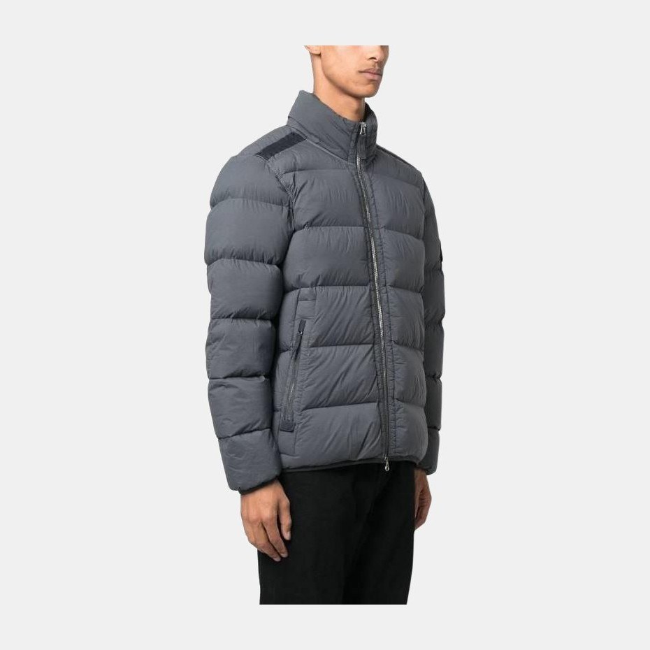 Stone Island FW23 Quilted Down Jacket Grey