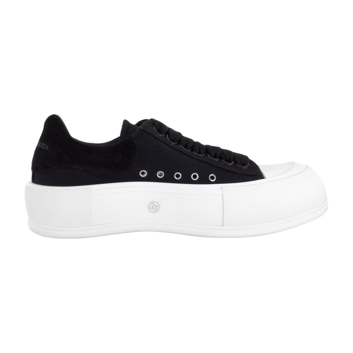 Alexander McQueen Deck Low Black