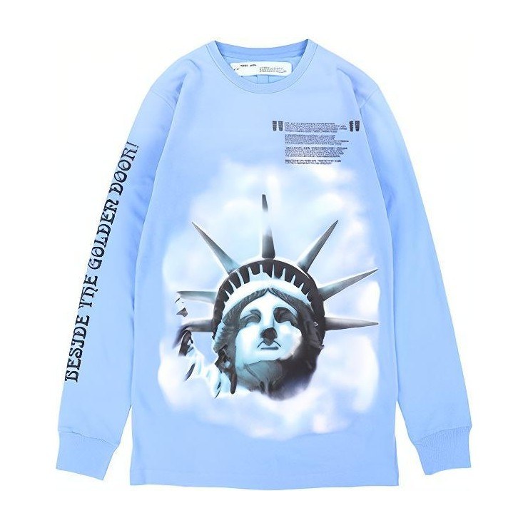 OFF-WHITE FW20 Statue of Liberty Crewneck