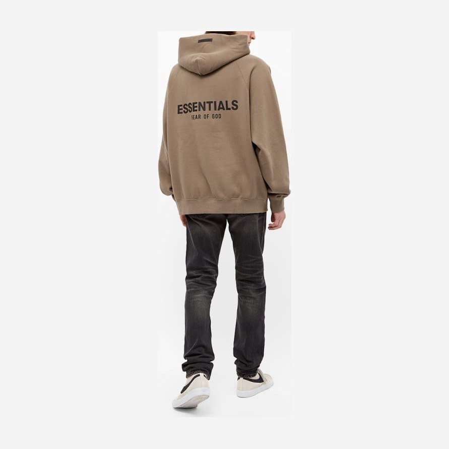 Fear of God Essentials Pull-Over Hoodie Taupe