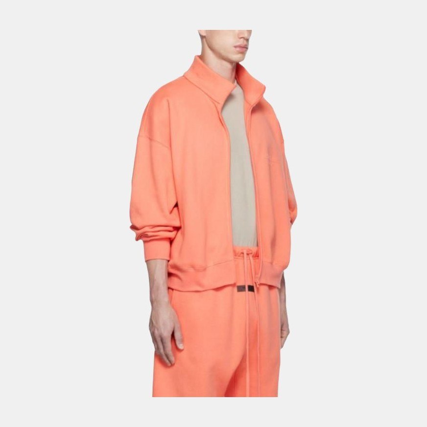 Fear of God Essentials FW22 Fullzip Jacket Coral
