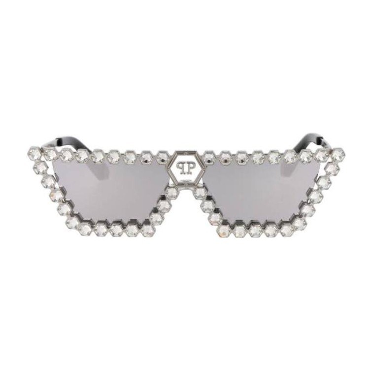 Philipp Plein Butterfly Metal Sunglasses Silver
