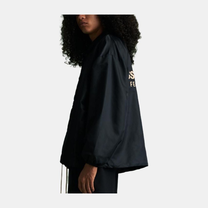 Fear of God Essentials Coaches Jacket Jet Black